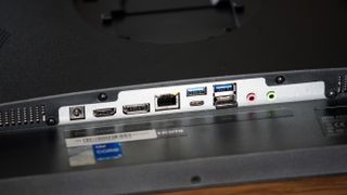 The ports on the MSI Pro AP242