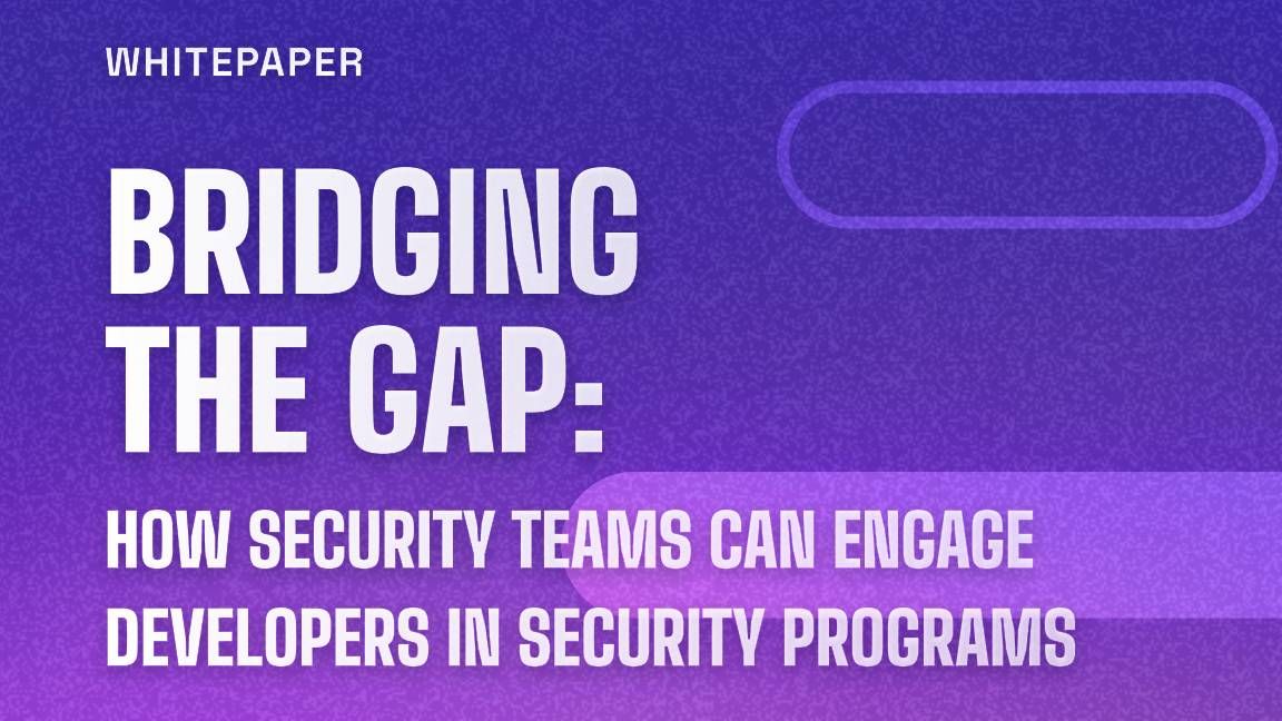 Bridging the gap: How security teams can engage developers in security ...