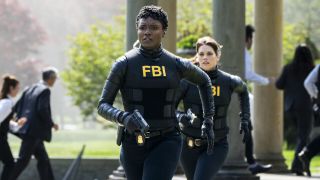 Tiff and Maggie running in CBS' FBI Season 6 finale
