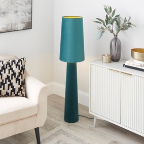 Nesa Velvet Floor Lamp