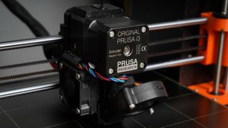 The upgraded extruder is now easier to use and maintain than previous versions and features the outstanding E3D V6 hot-end (Image credit: TechRadar)