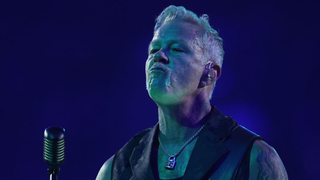 James Hetfield of Metallica performs at State Farm Stadium on September 01, 2023 in Glendale, Arizona. 
