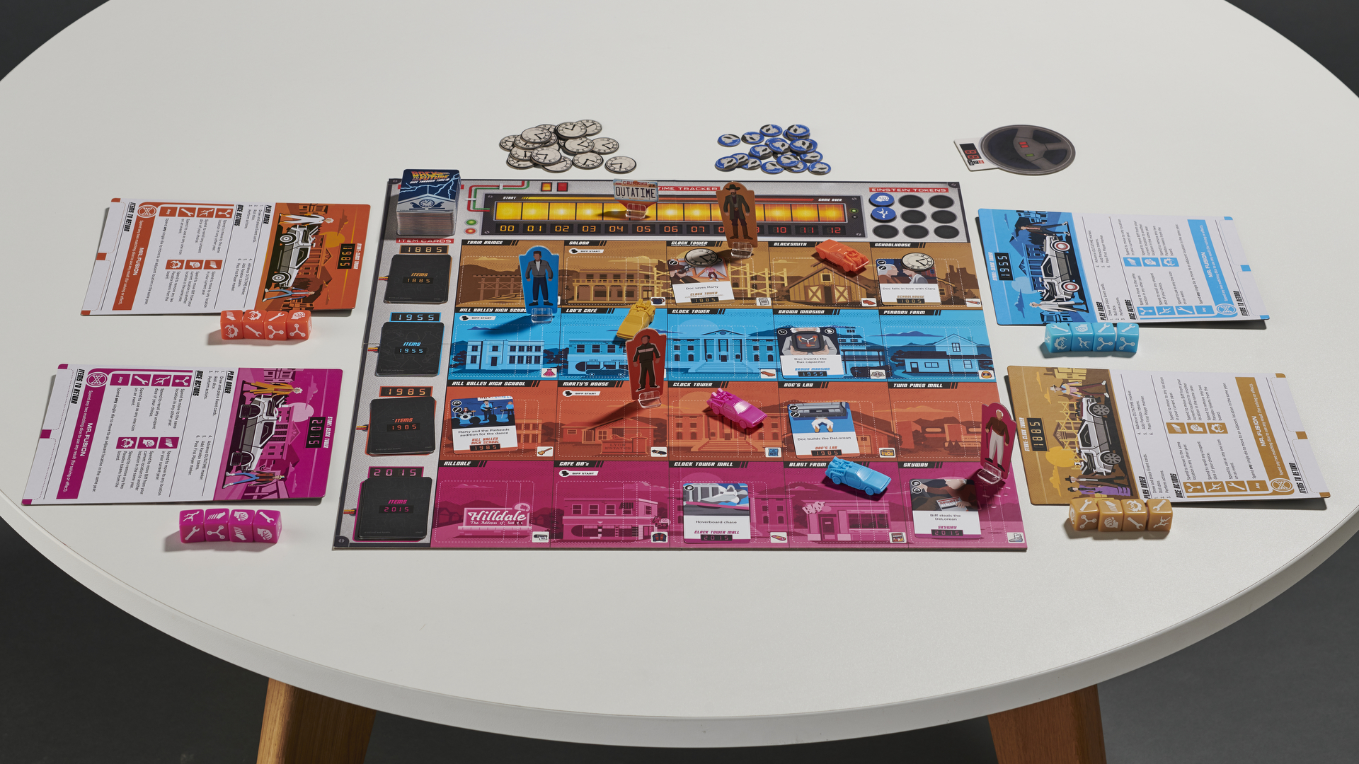 Back to the Future Dice Through Time board game