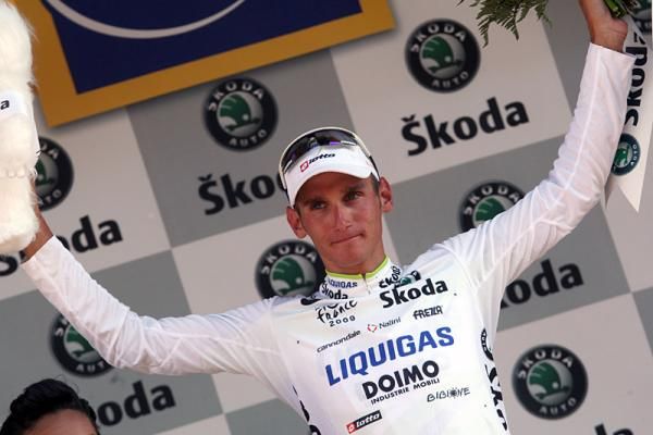 Roman Kreuziger successfully defended his young rider classification lead.