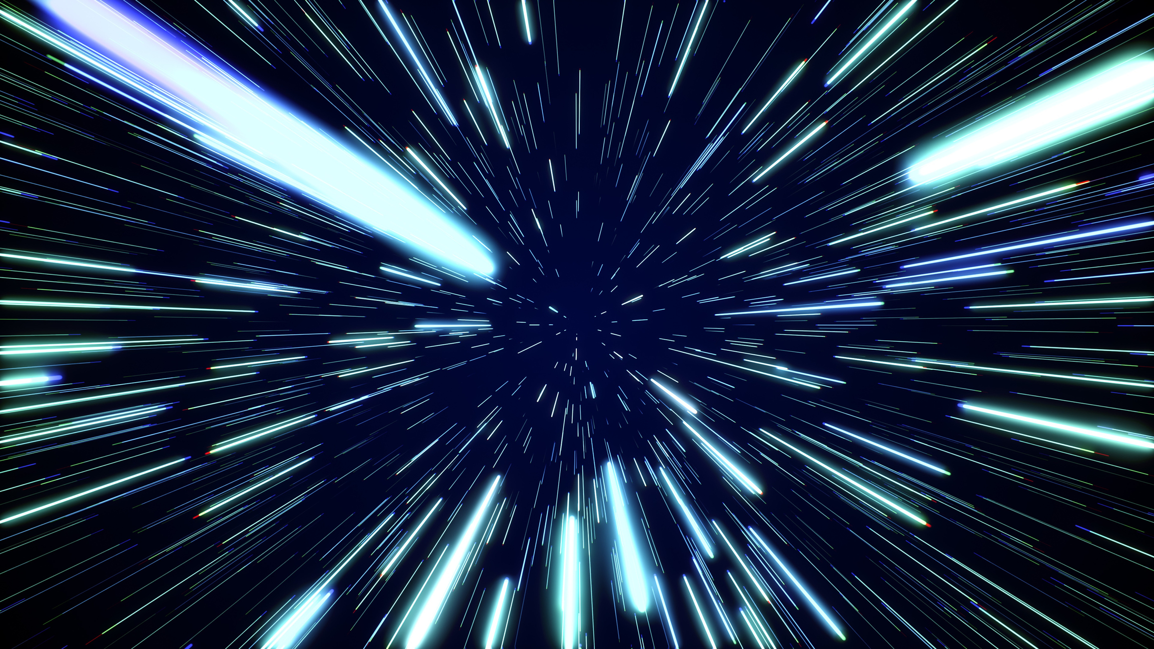 Warp speed is theoretically possible.