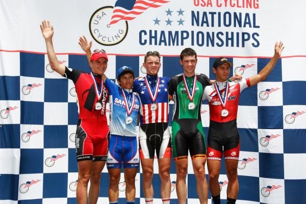 17-18 Mens 25k Points Race Podium, John Tomlinson (Gold), (I don't have the rest of their names)