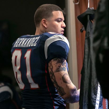 Josh Rivera as Aaron Hernandez in 'American Sports Story: Aaron Hernandez'