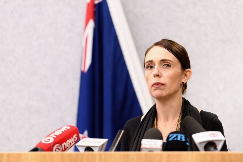 Jacinda Ardern.