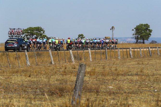 It was a slightly flatter third stage for the 2019 Herald Sun Tour peloton