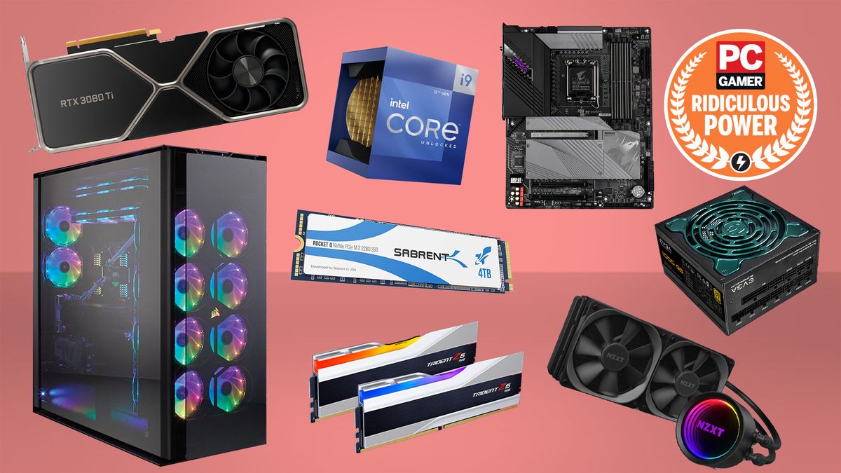 Extreme gaming PC build 2022