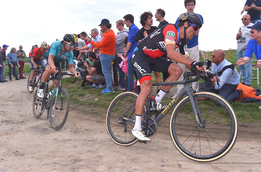 Greg Van Avermaet (BMC) at 2018 Paris-Roubaix)