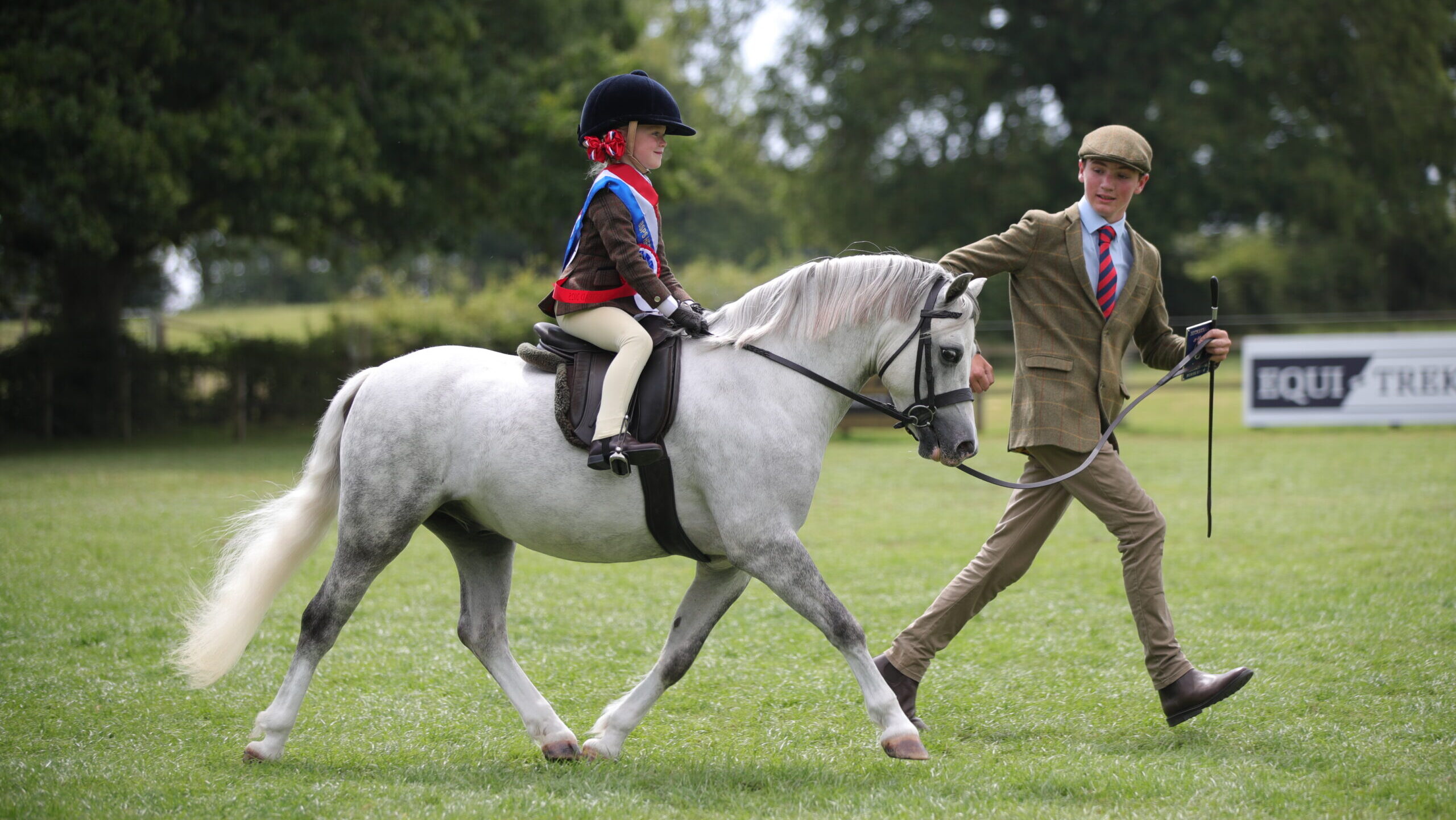 Sam Laity leads Ivington Nancy Casper and Sienna Walker to the top spot in the mini M&amp;amp;M Pretty Polly championship
