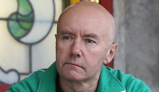EDINBURGH, SCOTLAND - AUGUST 31:Author Irvine Welsh poses at the Dominion Theatre as he returns for an exclusive screening of 'Trainspotting' on August 31, 2010 in Edinburgh, Scotland. Trains