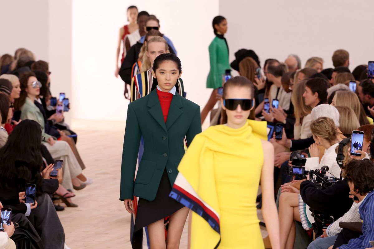 Jack McCollough and Lazaro Hernandez make bold start at Loewe