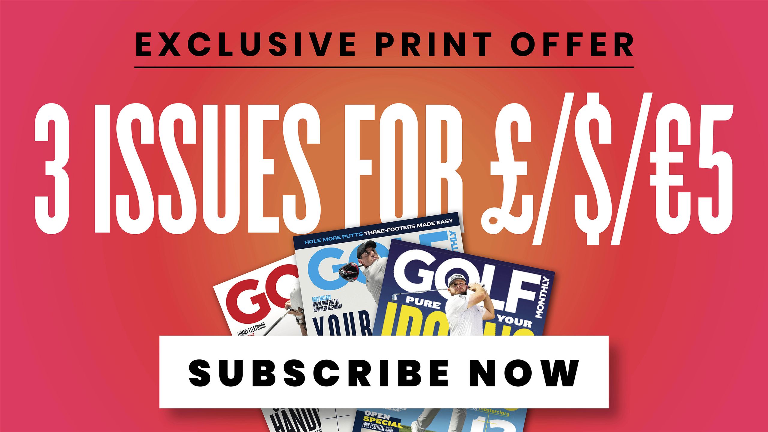 Subscribe To Golf Monthly Magazine And Get 3 Issues For £5/$5/€5 | Golf ...