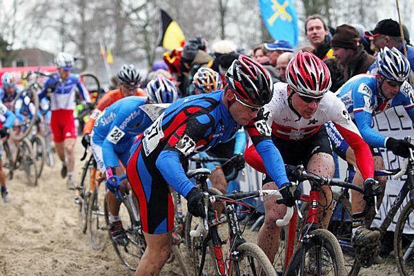 doing the cyclo-cross hussle