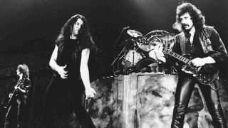 Black Sabbath performing live with Ian Gillan in 1983