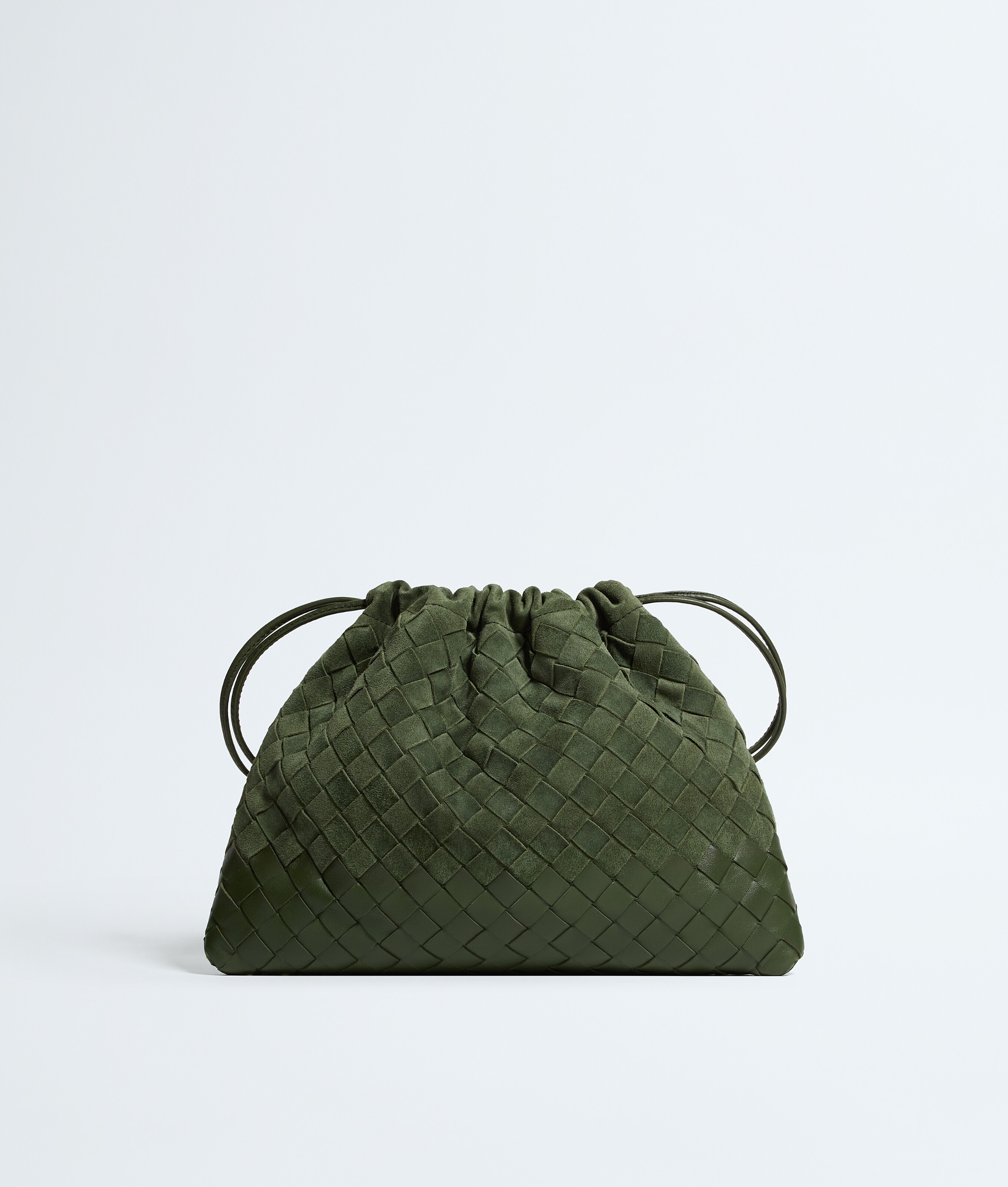 Women's Dustbag in Green Tweed