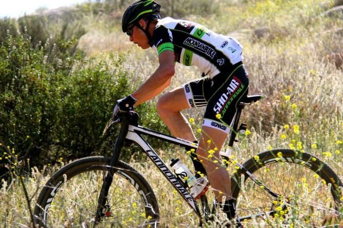 Alex Grant (Sho-Air/Specialized) races toward a sixth place finish