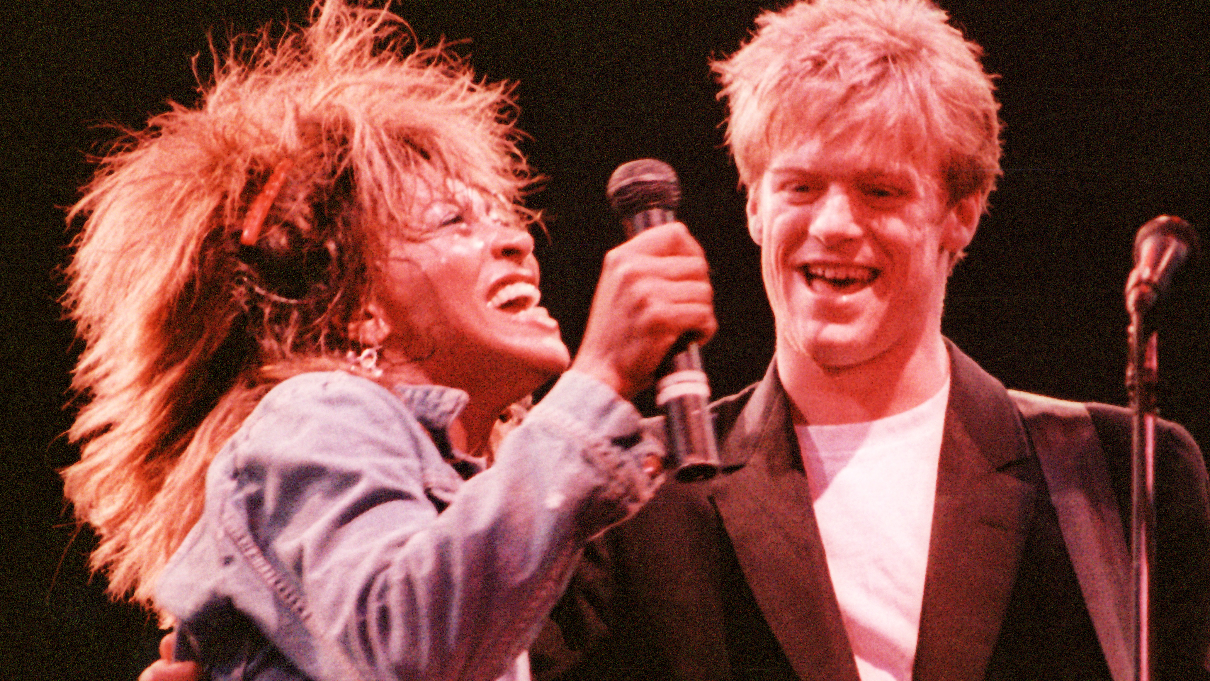 Tina Turner and Bryan Adams