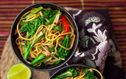 Chinese vegetable chow mein
