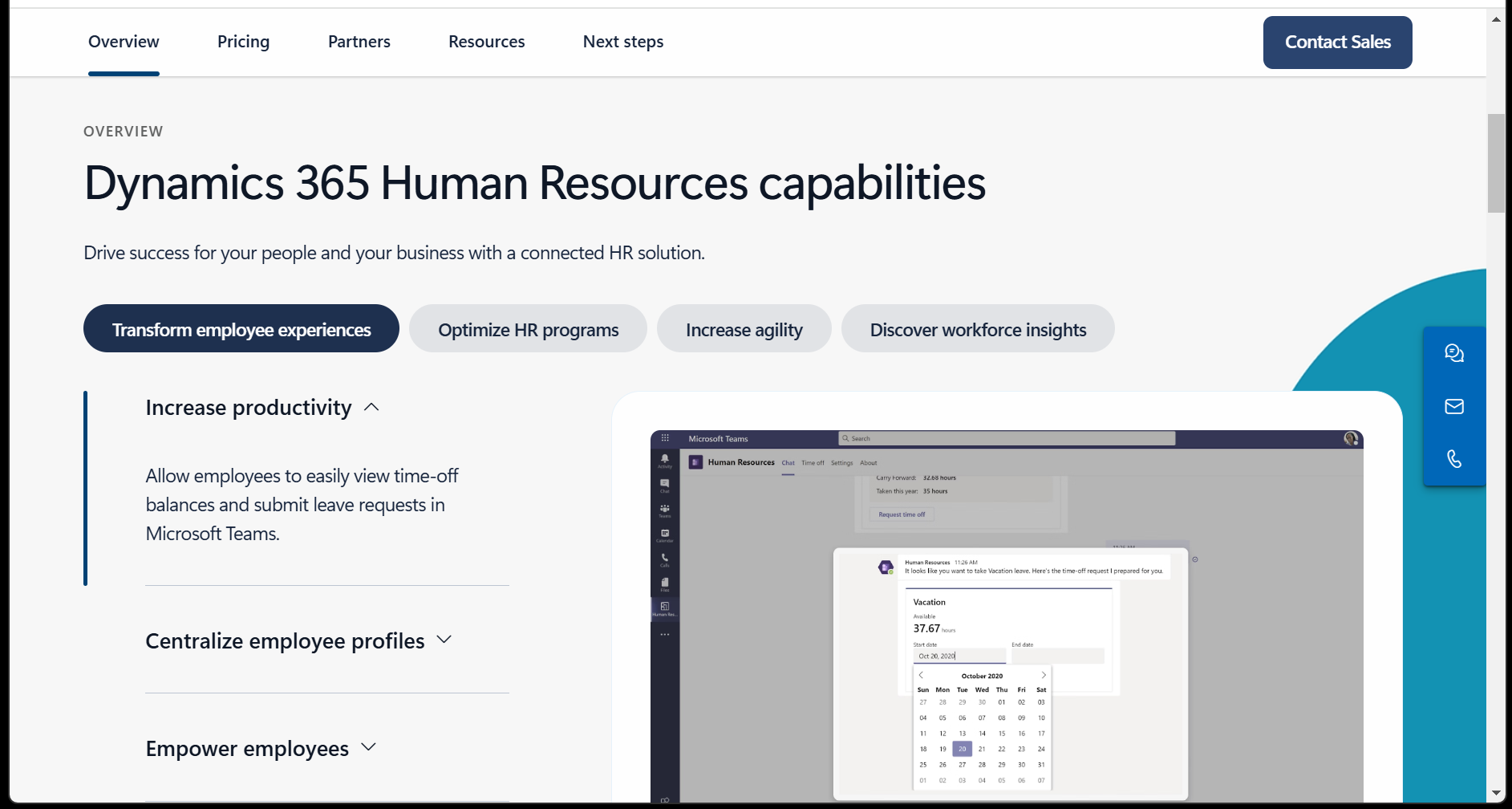 Microsoft Dynamics 365 Human Resources