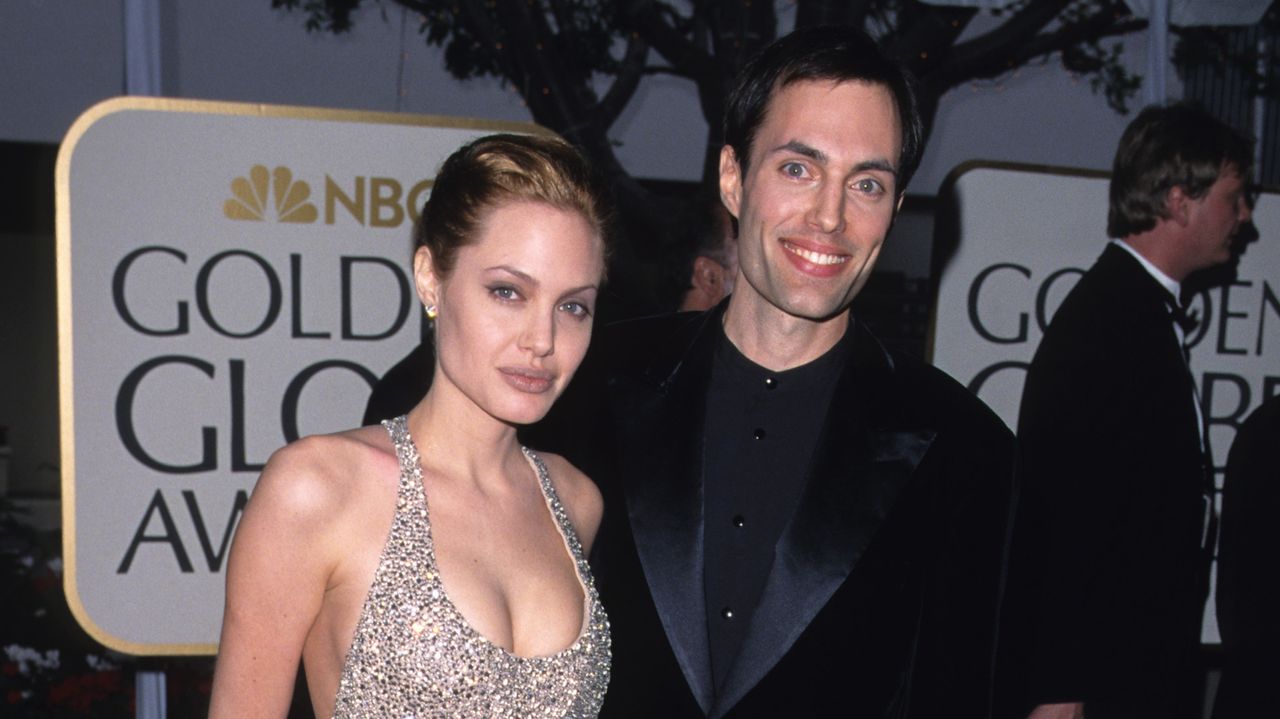 Angelina Jolie and Brother James Haven.