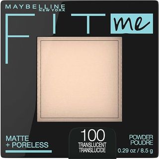 Maybelline Fit Me Matte + Poreless Pressed Face Powder Makeup 
Setting Powder, Translucent, 1 Count