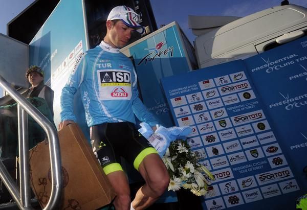 New Tour of Turkey race leader Giovanni Visconti (ISD - Neri).
