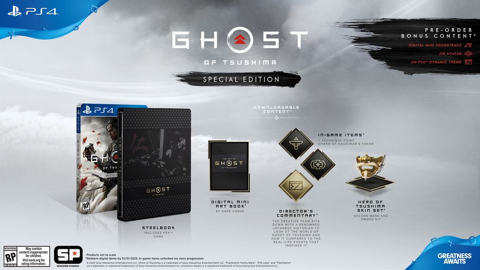 ghost of tsushima ps4 game price