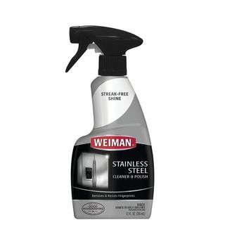 Weiman stainless steel cleaner and polish