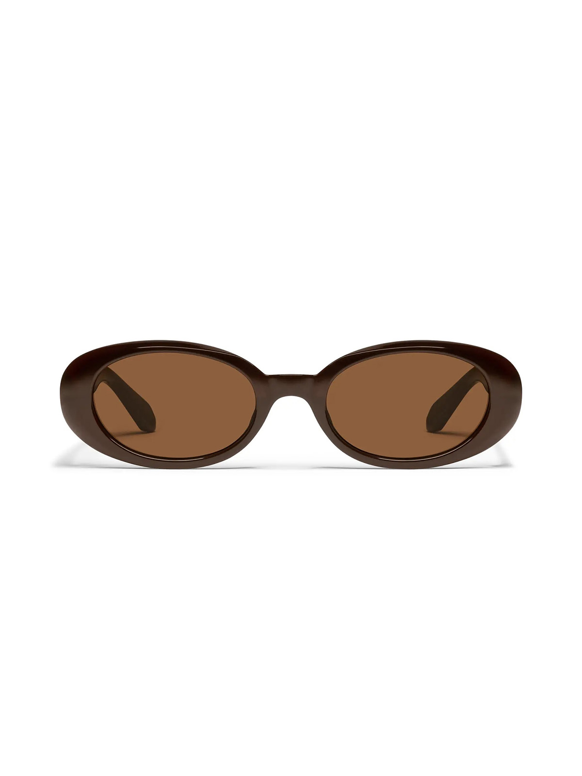 Felt Cute 52mm Gradient Small Oval Sunglasses
