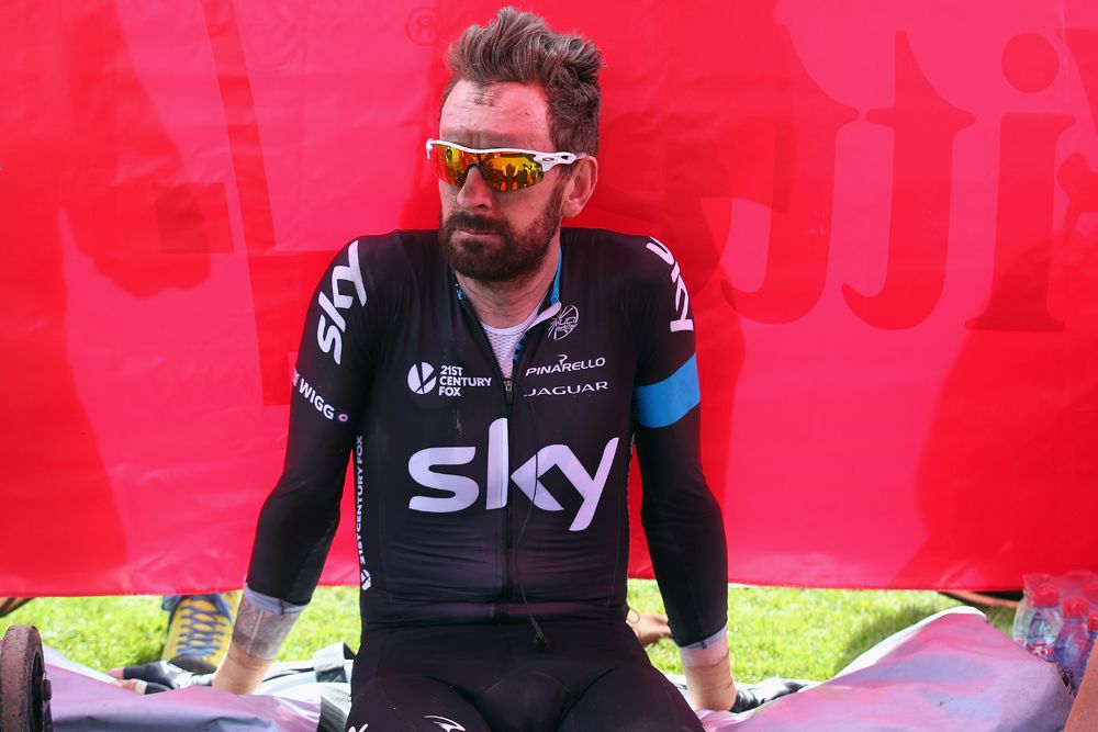 At the finish of the 2015 Paris-Roubaix