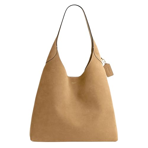 Coach Suede Brooklyn Shoulder Bag 39, B4/sand
