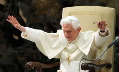 Pope Benedict XVI writes in his new book "Jesus of Nazareth" that the Jewish people are not responsible for Jesus' death.
