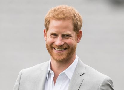 A close-up of Prince Harry, who can still be king despite stepping back