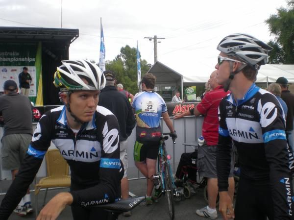 The Meyer brothers are the defending champions: Travis for the road race, Cameron for the time trial.