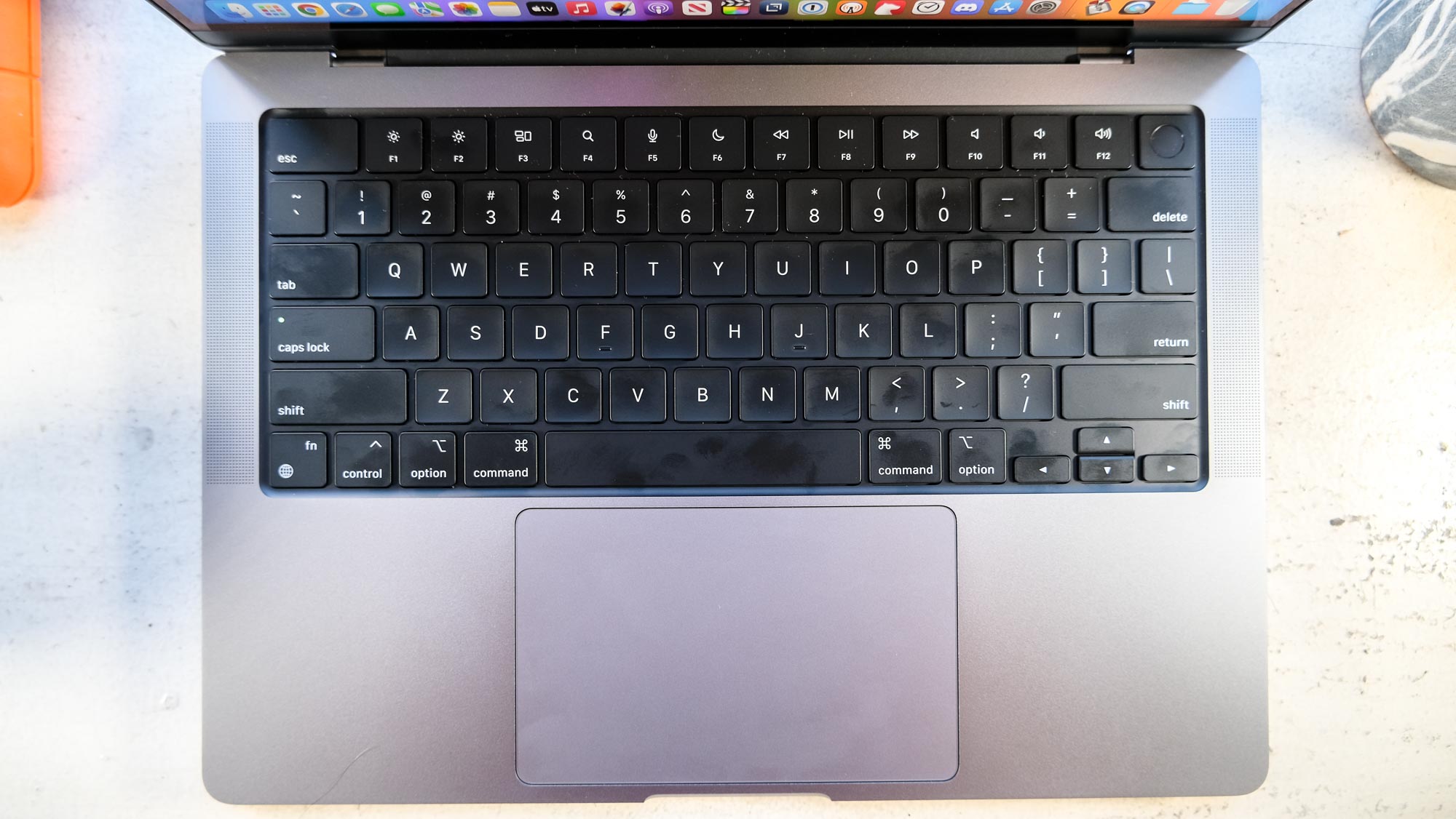 The MacBook Pro 2021 (14-inch)'s Magic Keyboard
