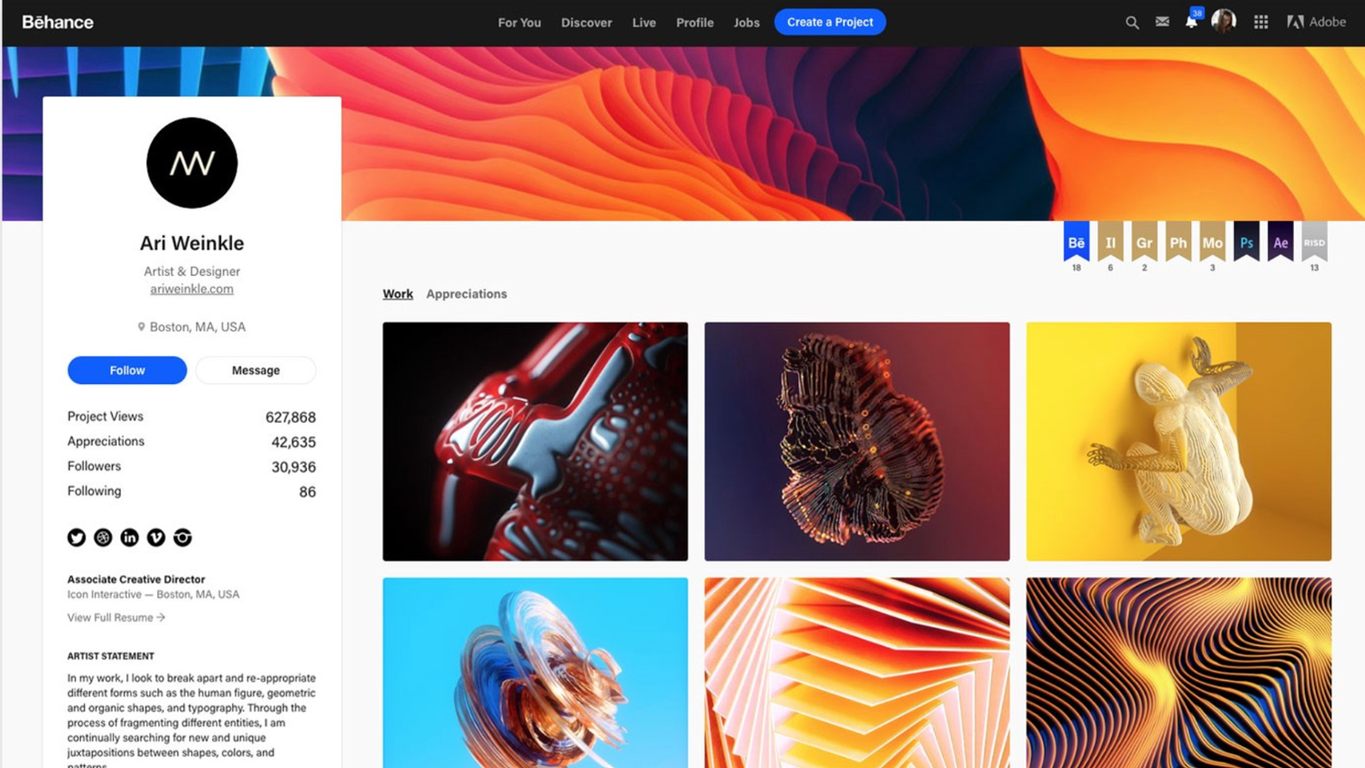 Behance reveals all-new look for 2019 | Creative Bloq