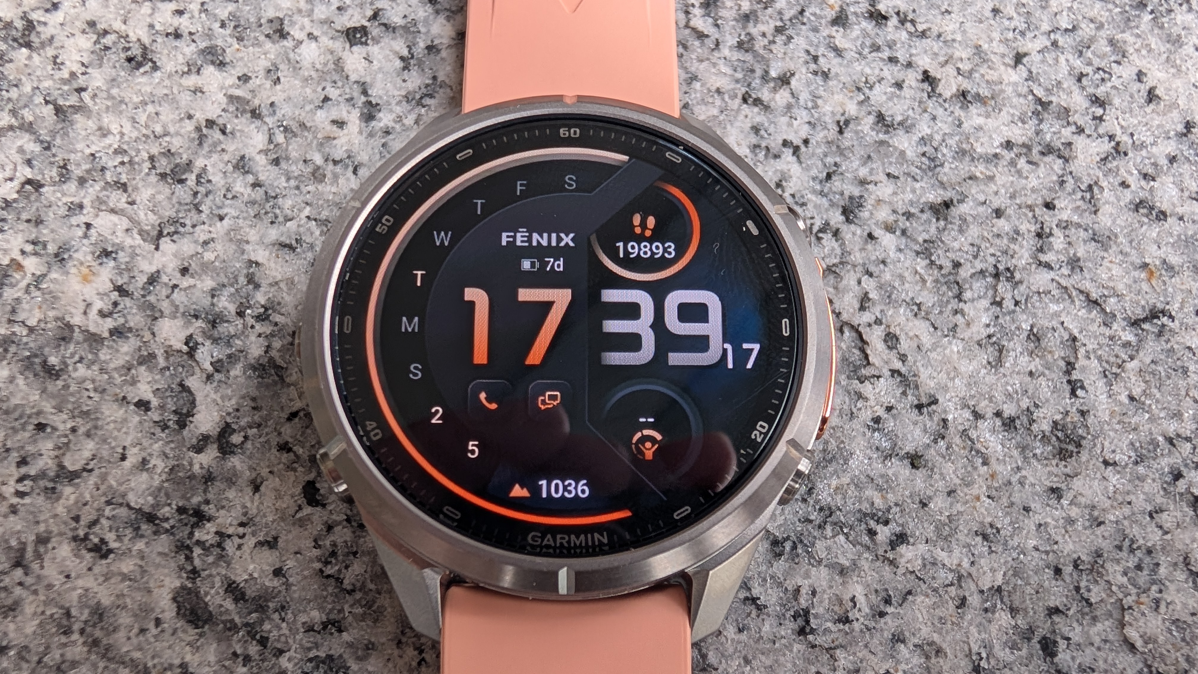 Garmin fenix 9 Pro on wrist during activity