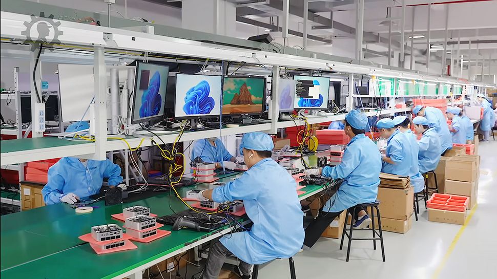 Nearly 2 million people watched this spellbinding video of a mini PC being built from a slab of aluminium to a complete computer