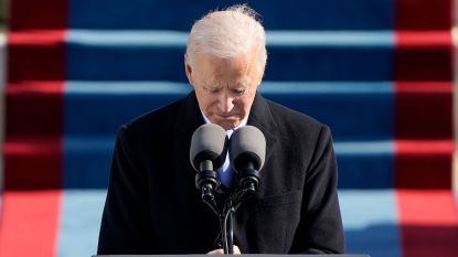 Joe Biden delivers his inauguration speech