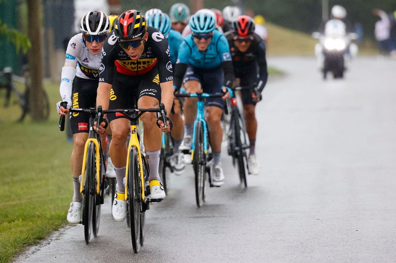 Wout van Aert on stage 16 of the 2021 Tour de France