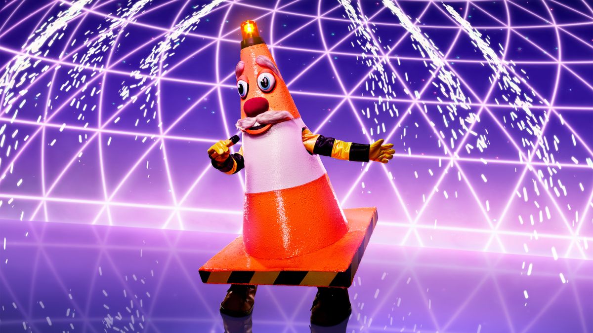 Masked Singer Traffic Cone