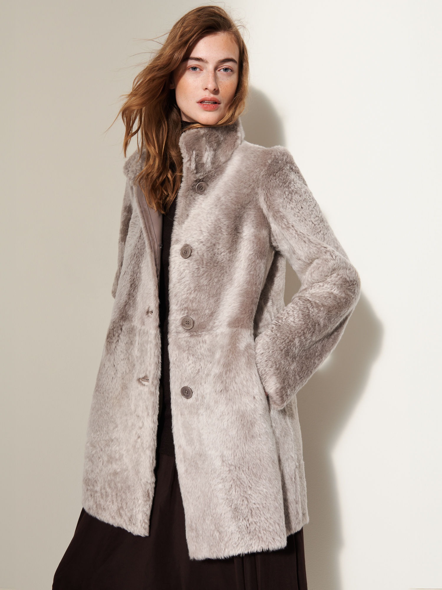 Overland, Katerina Reversible Icelandic Sheepskin Coat