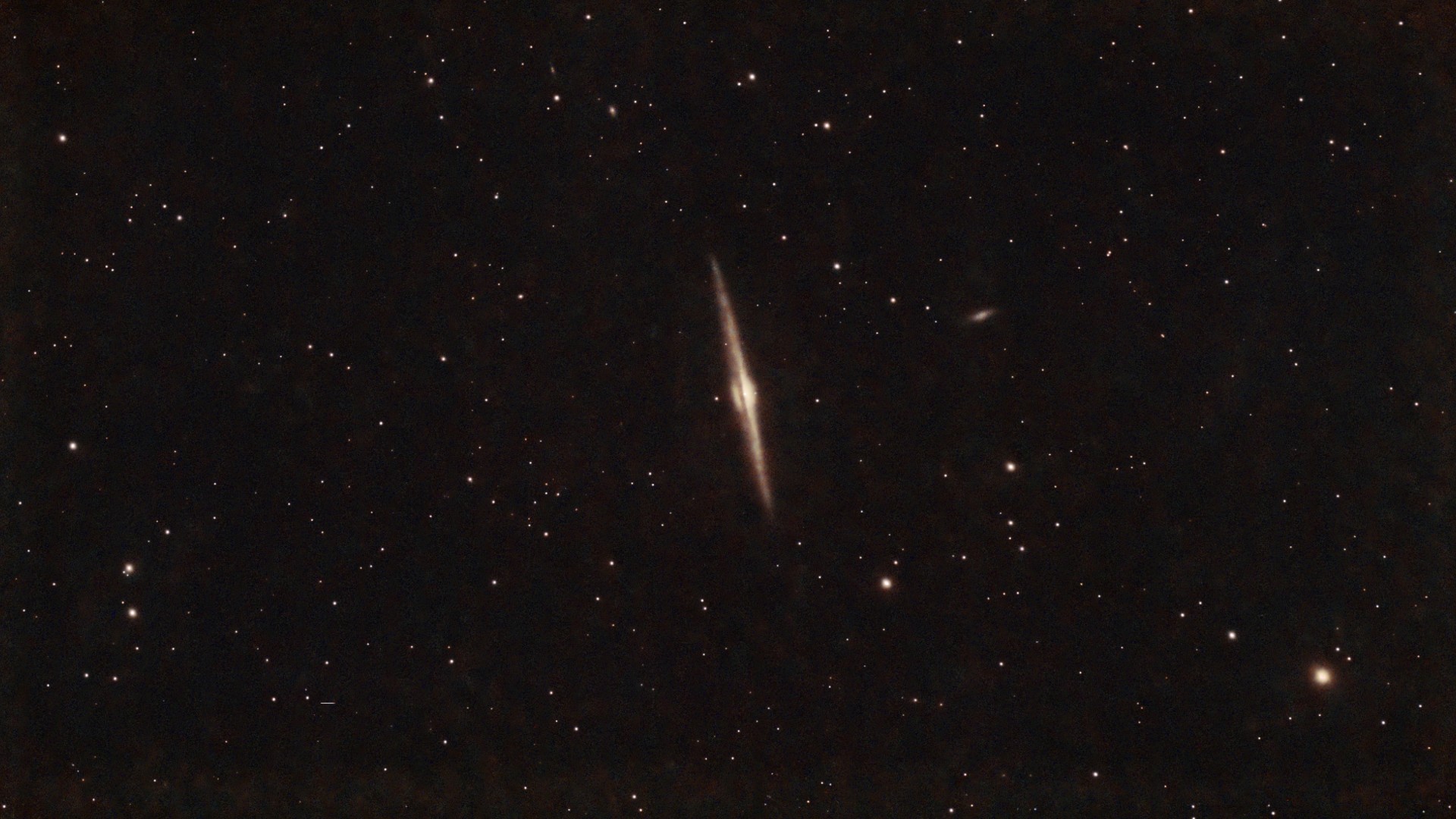 swirls of gas on a starry background
