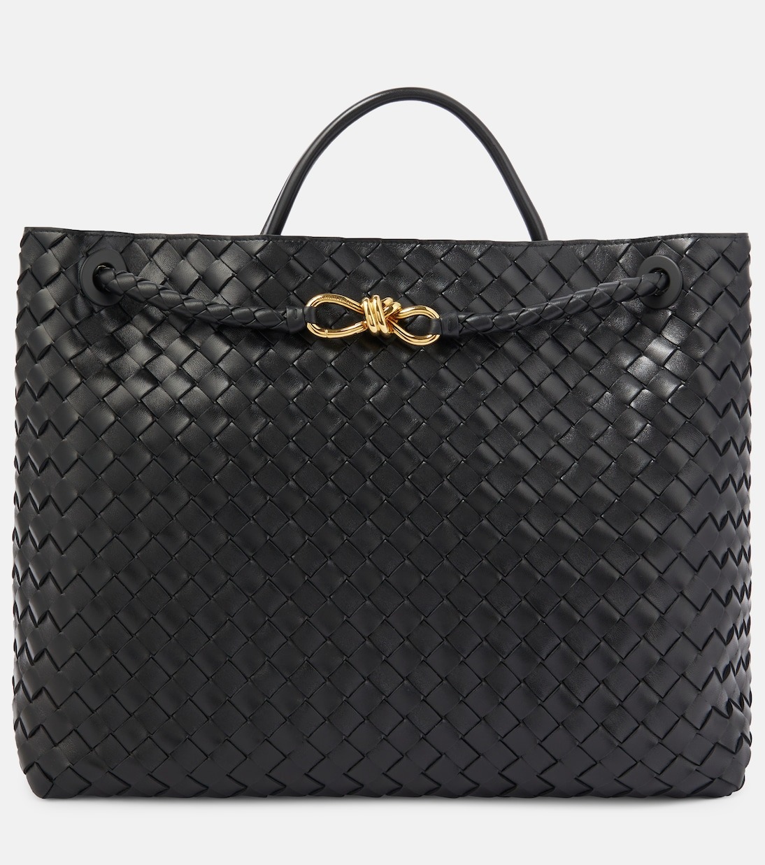 Bottega Veneta, Andiamo Large Leather Tote Bag
