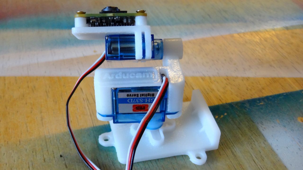 Pan Tilt Platform for Raspberry Pi