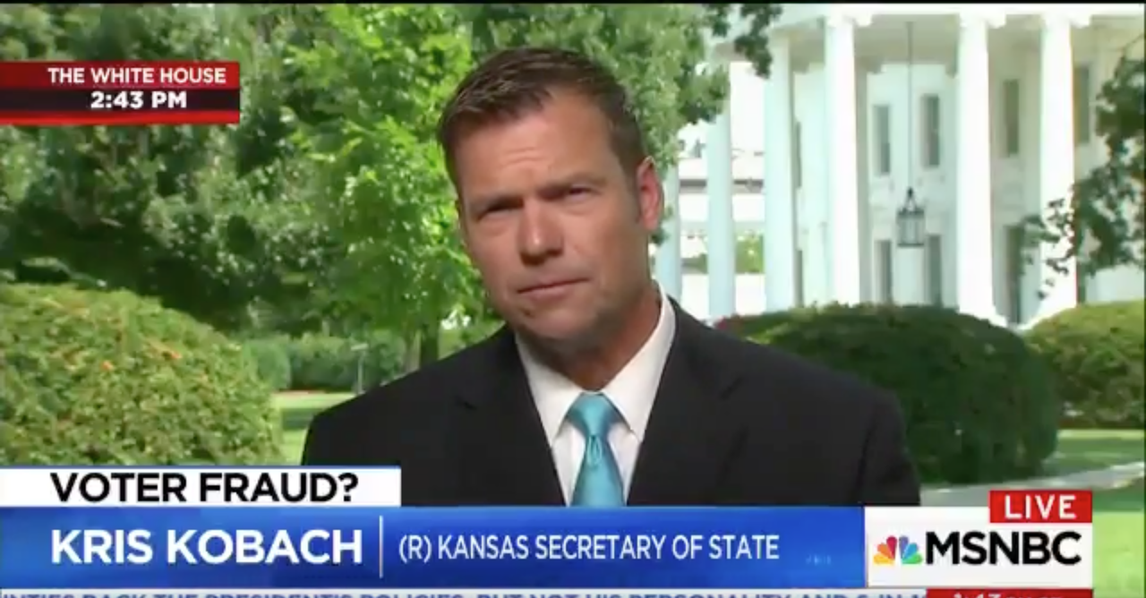 Kris Kobach.