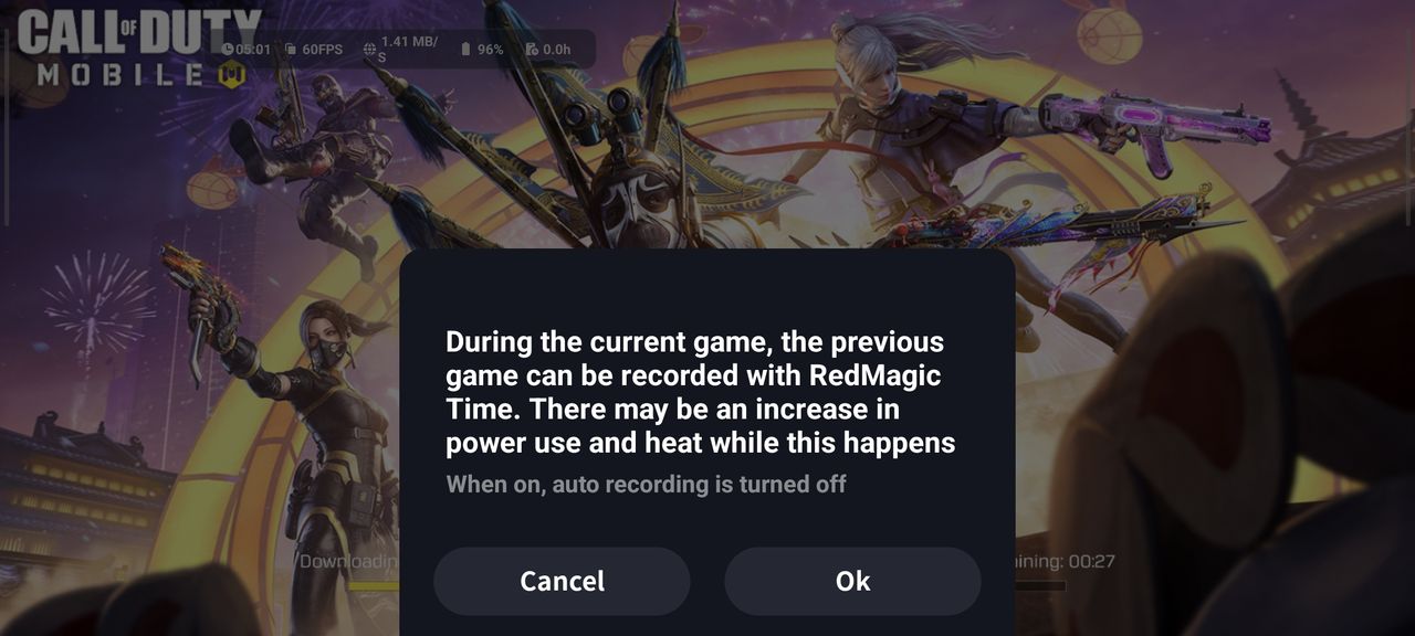 RedMagic 8 Pro Game Space screenshot